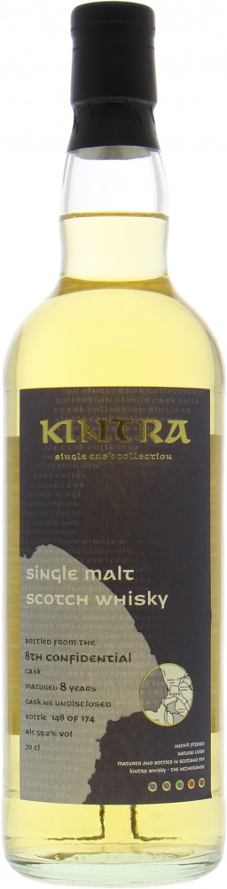 Kintra Whisky - 8 Years Old 8th Confidential Cask 59.2% 2008 Perfect