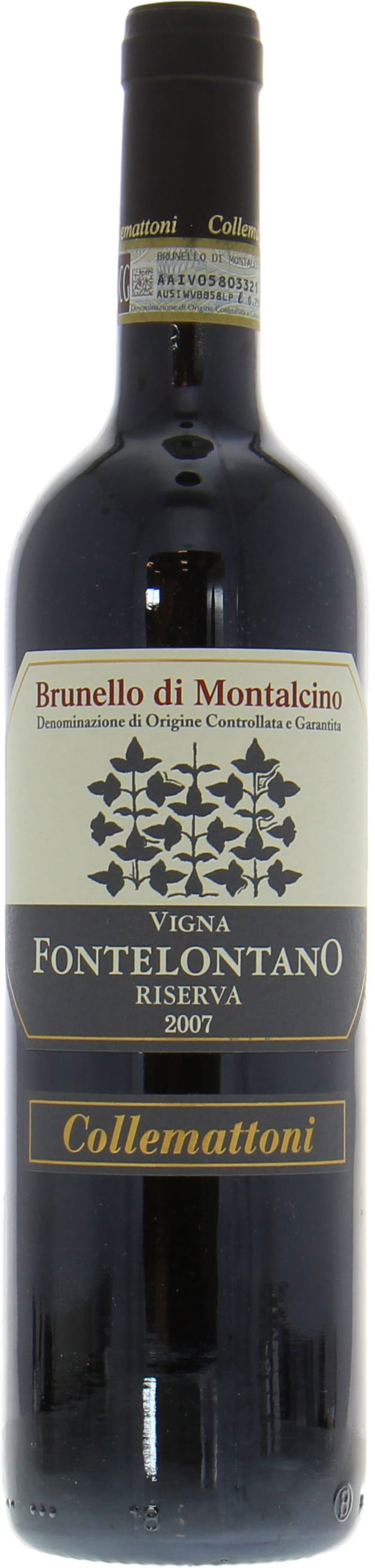 Collemattoni  - Brunello di Montalcino Riserva Vigna Fontelontano 2007 Perfect