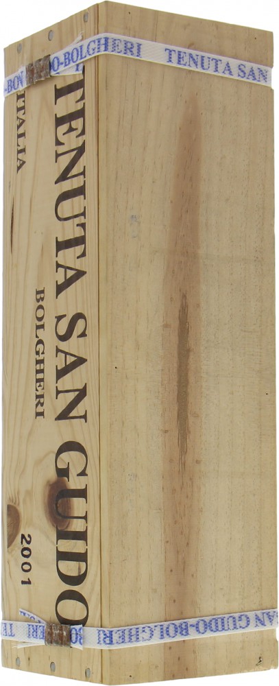 Tenuta San Guido - Sassicaia 2001 From Original Wooden Case