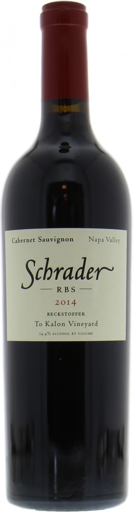Schrader Cellars - Cabernet Sauvignon RBS Beckstoffer To Kalon Vineyard 2014