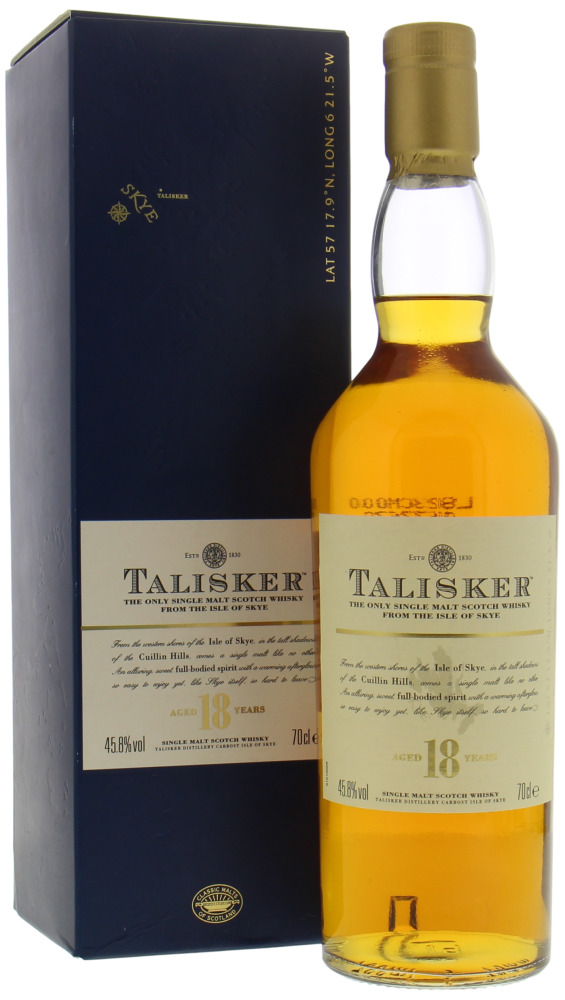 Talisker - 18 Years Old 2008 Version 45.8% NV In Original Container