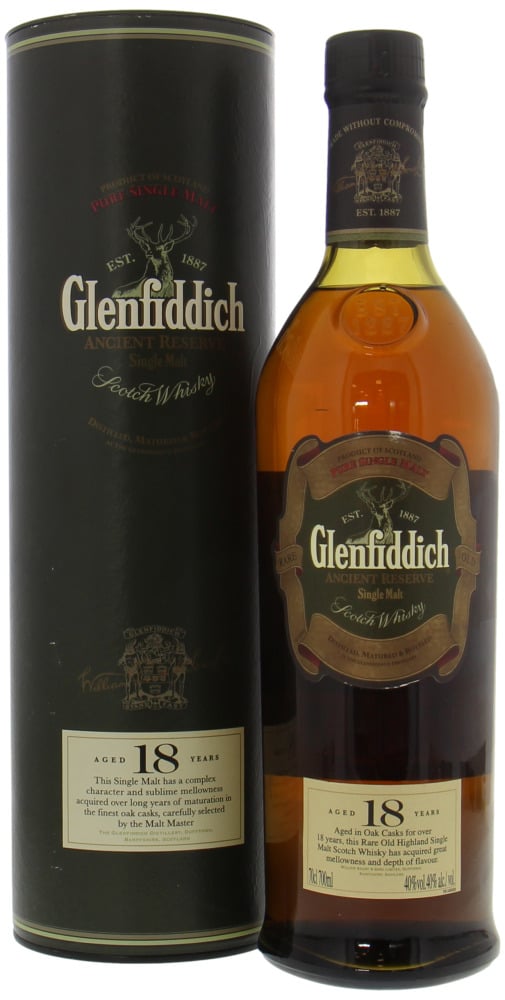 Glenfiddich - 18 Years Old Ancient Reserve 40% NV