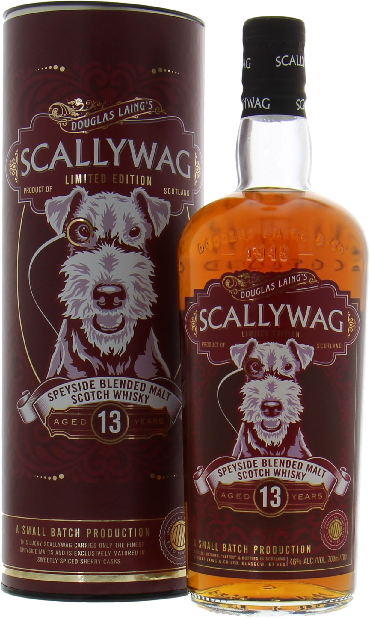 Douglas Laing - 13 Years Old Scallywag 46% NV Perfect