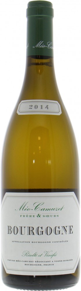 Meo-Camuzet Frere et Soeur - Bourgogne Blanc Chardonnay 2014 Perfect