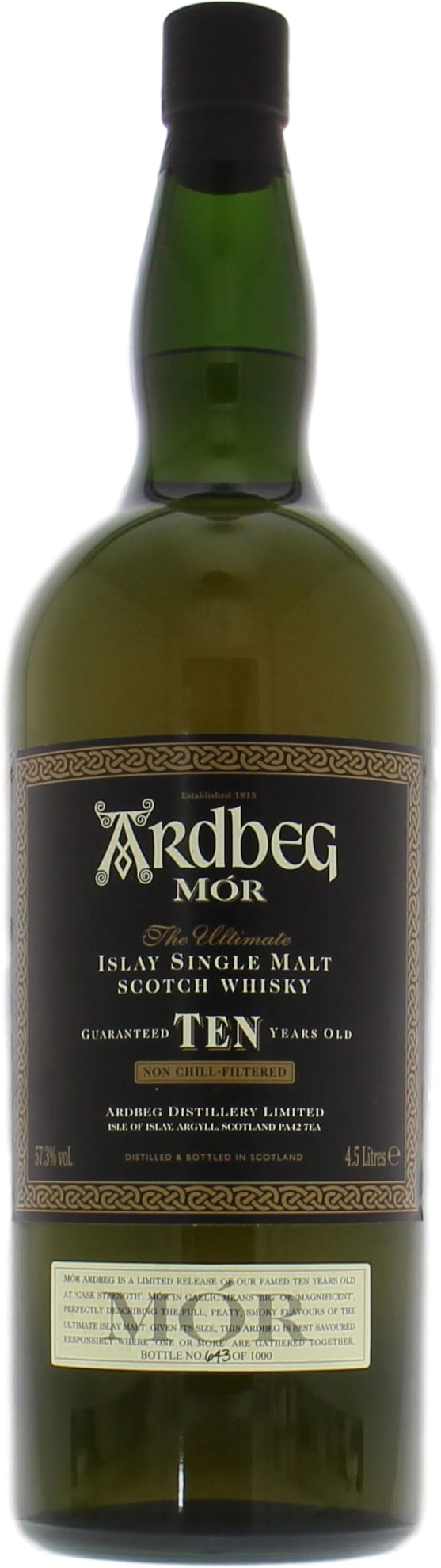 Ardbeg - Mór 10 Years Old 57.3% 1997 Perfect
