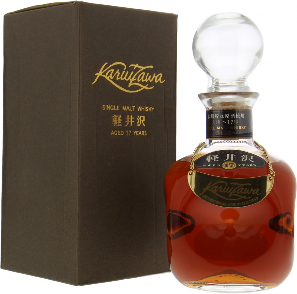 Karuizawa - 17 Years Old Crystal Decanter 40% NV In Original Container