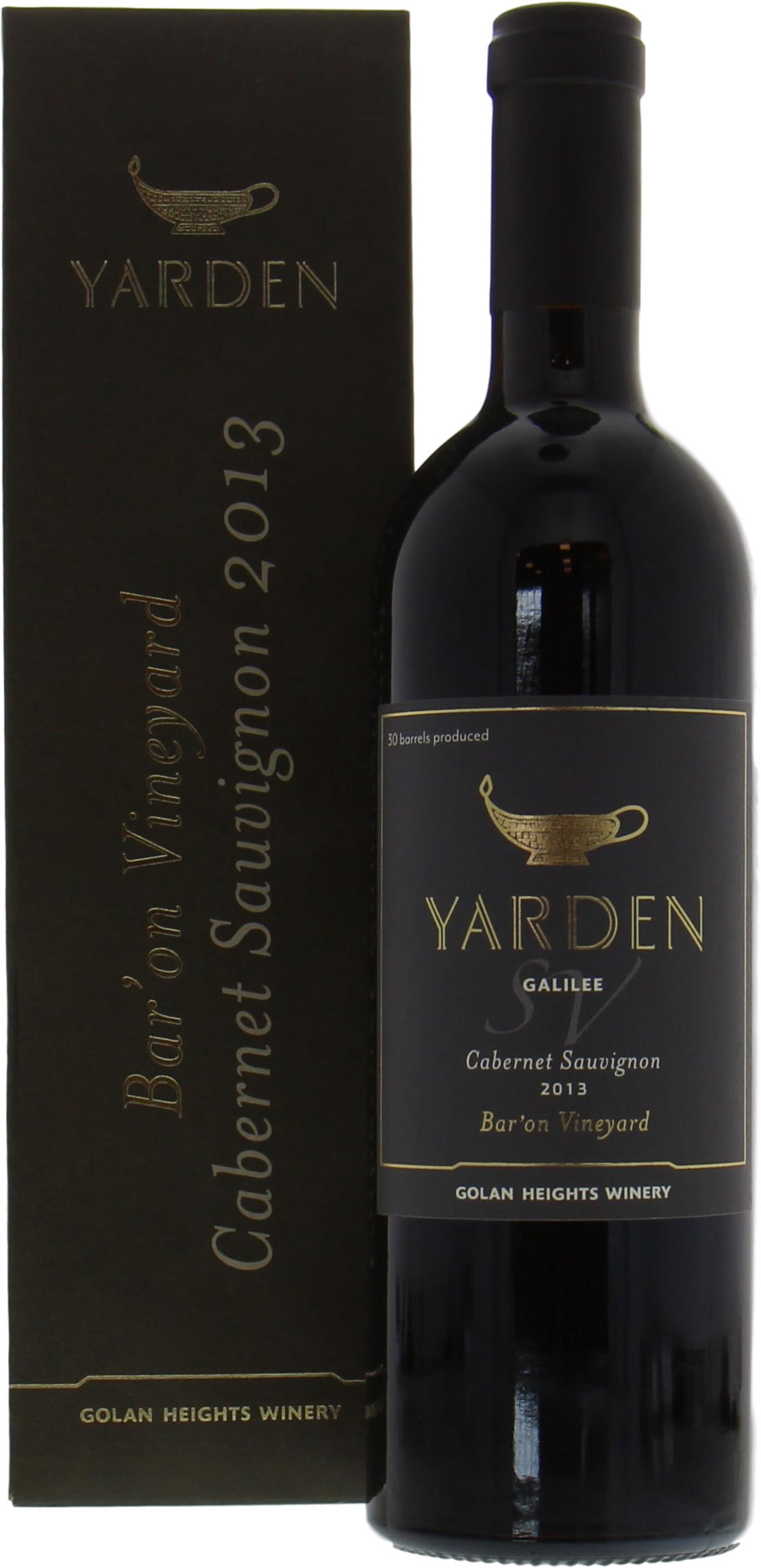 Golan Heights Winery  - Yarden Cabernet Sauvignon Bar'on Vineyard 2013 Perfect