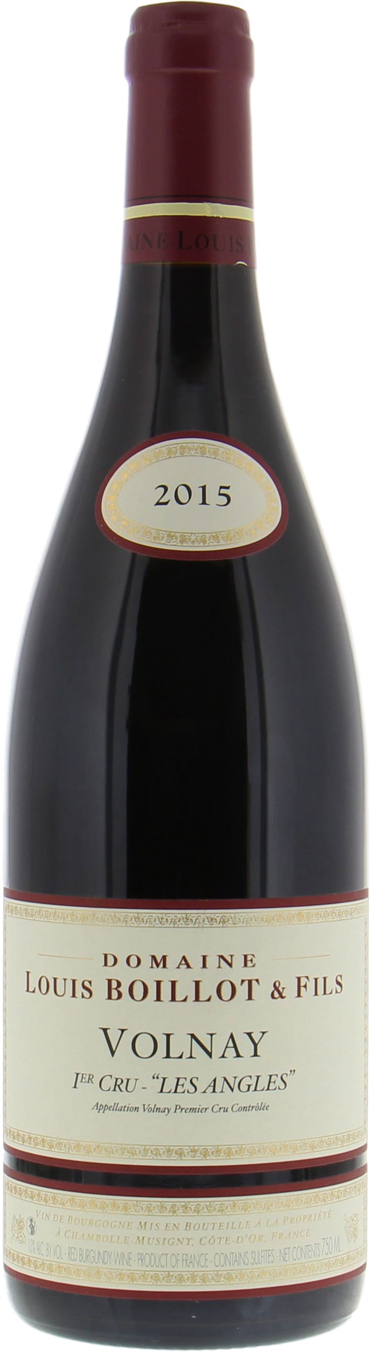 Domaine Louis Boillot - Volnay 1Er Cru les Angles 2015 Perfect