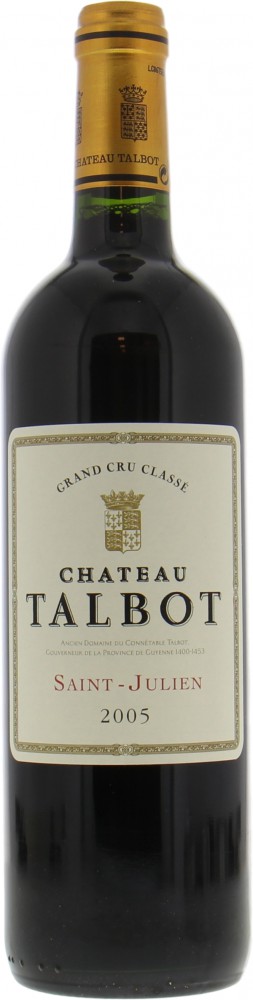 Chateau Talbot - Chateau Talbot 2005 From Original Wooden Case