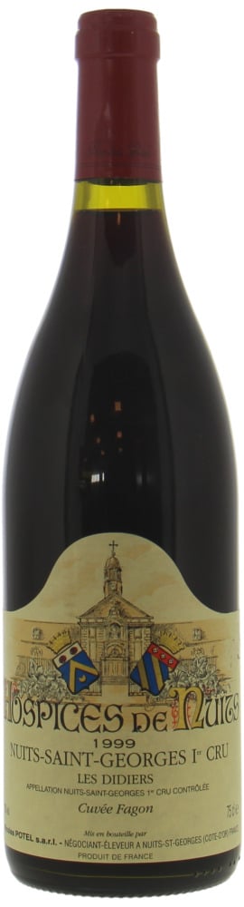 Nicolas Potel - Nuits-Saint-Georges 1ste Cru Les Didiers Hospices de Nuits Cuvee Fagon 1999