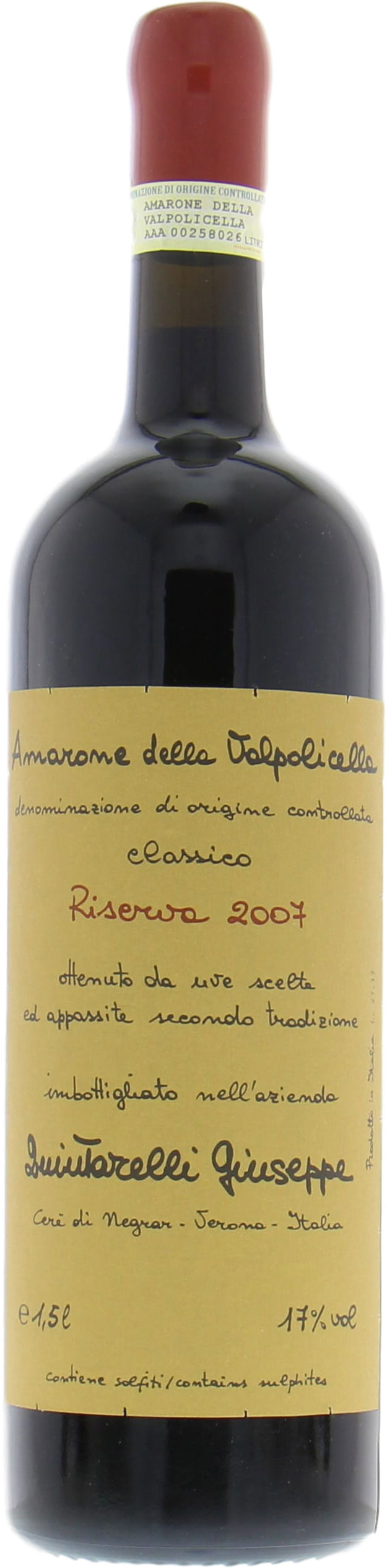Quintarelli  - Amarone della Valpolicella Riserva 2007 Perfect