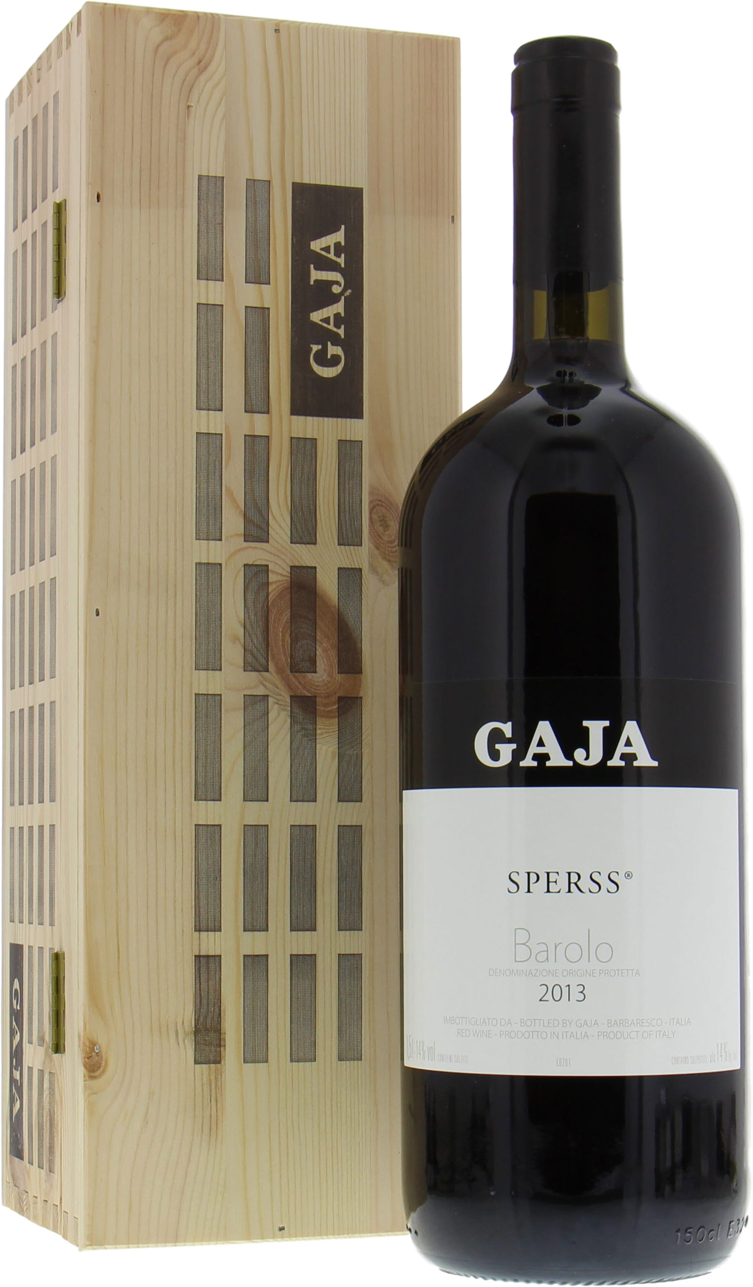 Gaja - Sperss Barolo 2013 From Original Wooden Case