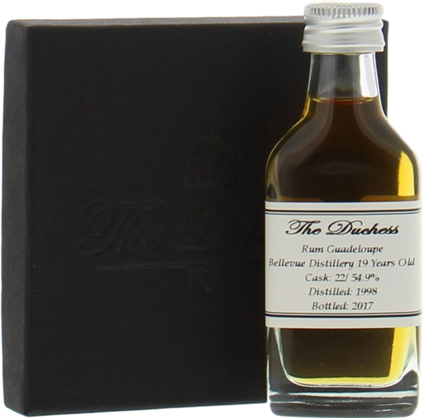 Bellevue - SAMPLE:19 Years Old Guadeloupe The Duchess Cask 22 54.9% 1998 In Original Carton
