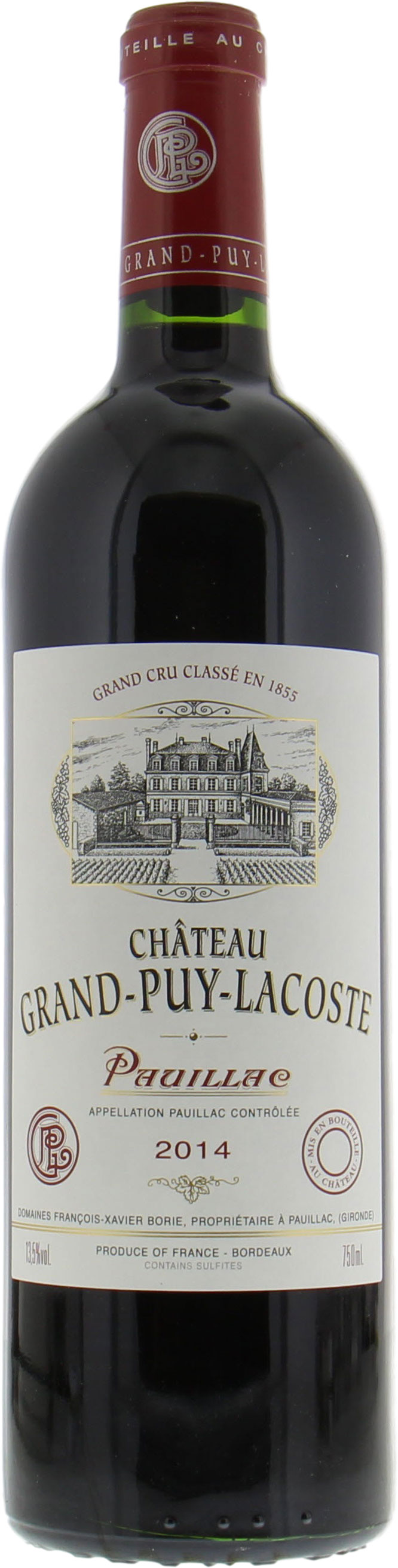 Chateau Grand Puy Lacoste - Chateau Grand Puy Lacoste 2014 Perfect