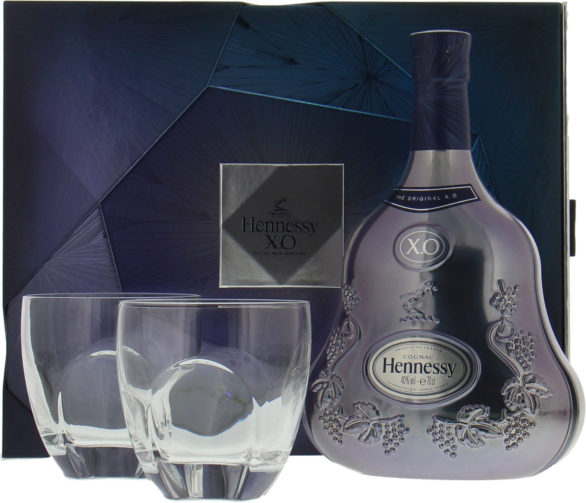 Hennessy - XO Limited Edition Experience coffret with 2 glasses (release 2017) NV Perfect