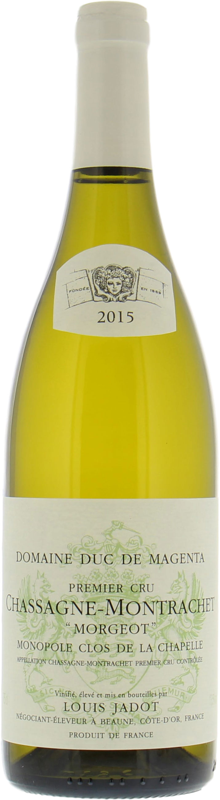 Jadot - Chassagne Montrachet Morgeot Clos de la Chapelle Blanc 2015 Perfect