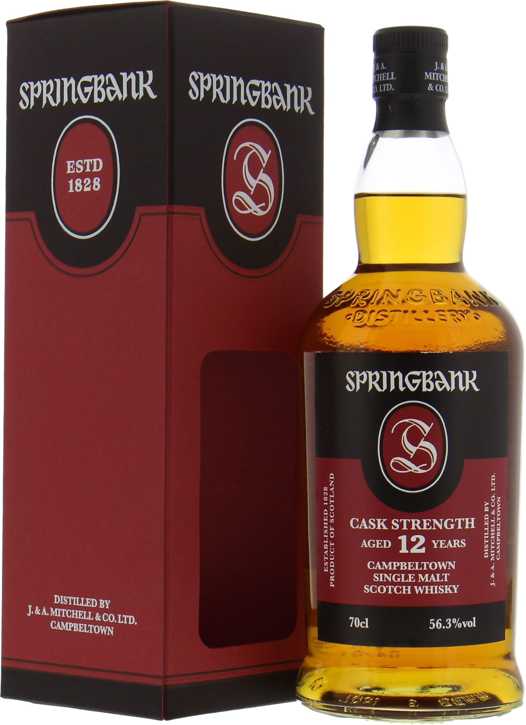 Springbank - 12 Years Old Cask Strength Batch 16 56.3% NV In Original Container
