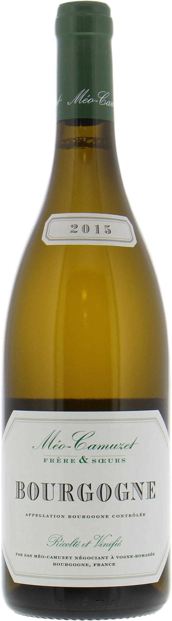 Meo Camuzet - Bourgogne Blanc Chardonnay 2015 Perfect