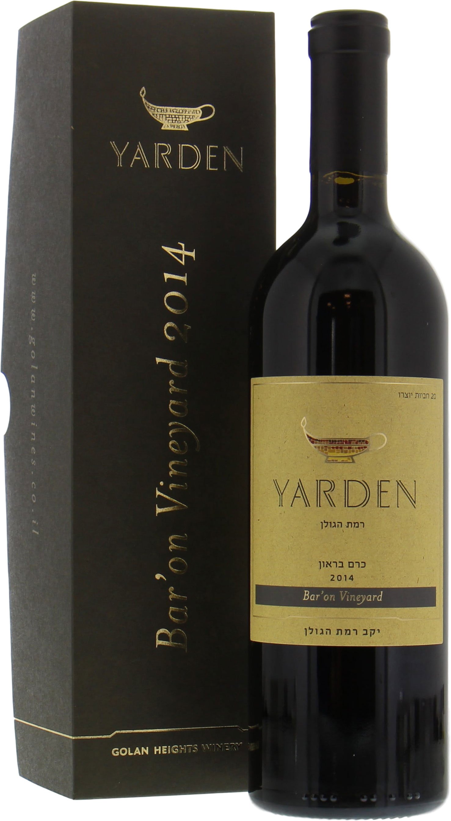 Golan Heights Winery  - Yarden Cabernet Sauvignon Bar'on Vineyard 2014 Perfect