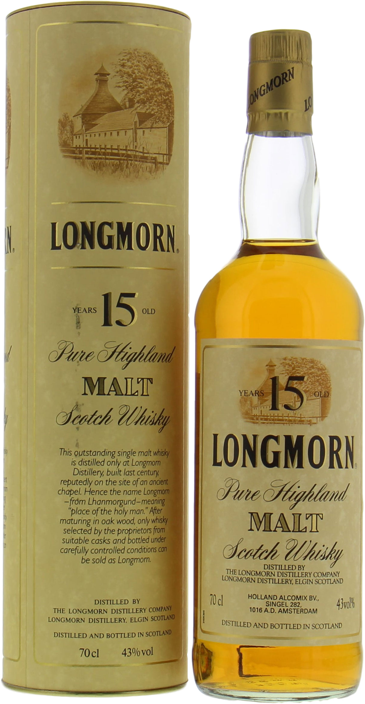 Longmorn - 15 Years Old Alcomix 43% NV In Original Container