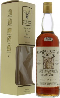 Benromach - 1971 Connoisseurs Choice Old Map Label 40% 1971
