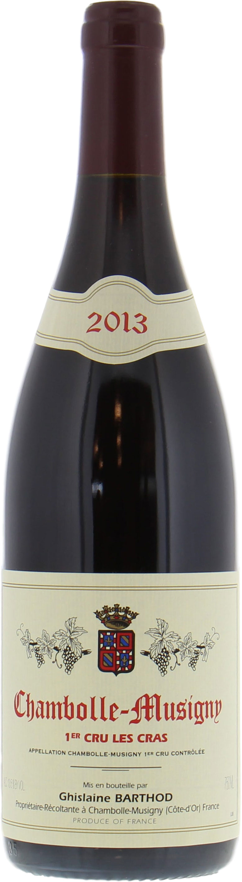 Ghislaine Barthod - Chambolle Musigny les Cras 2013 Perfect