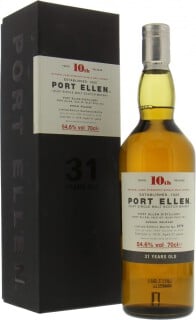 Port Ellen - 10th Release 31 Years Old 54.6% 1978