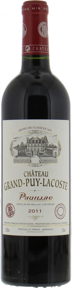 Chateau Grand Puy Lacoste - Chateau Grand Puy Lacoste 2011 Perfect