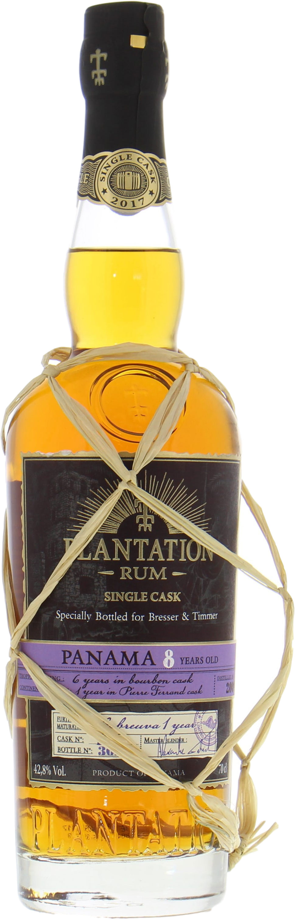 Plantation Rum - Panama 8 Years Old Single Cask:12 42.8% NV