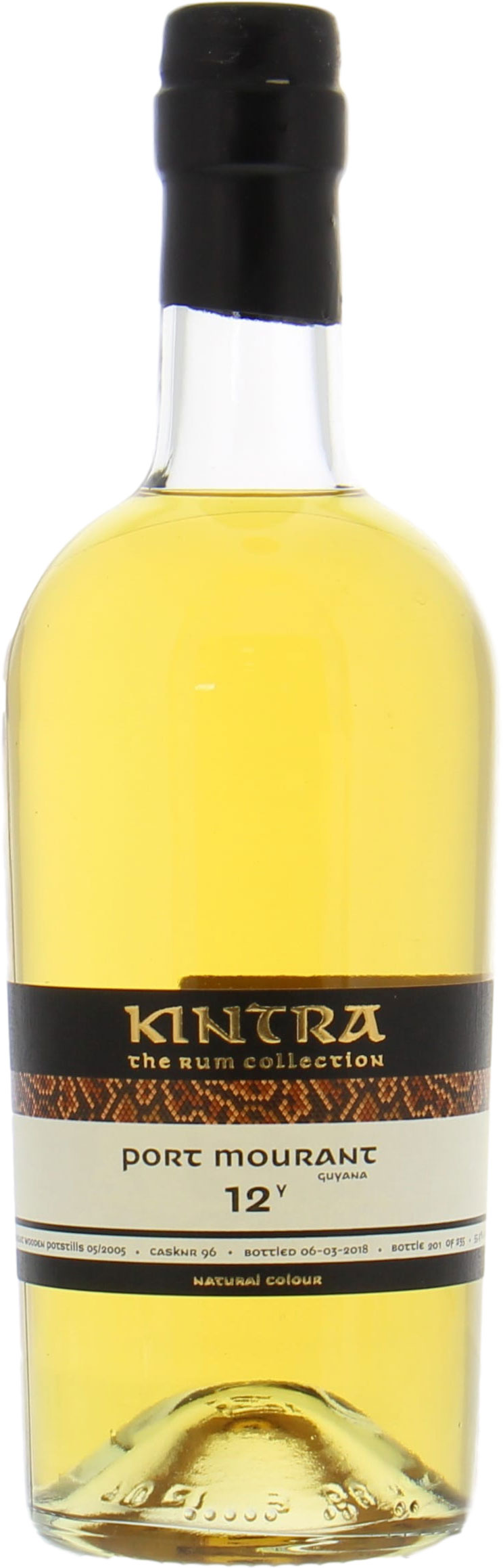 Port Mourant - 12 Years Old Kintra Wooden Potstills Cask 96 55.9% 2005 Perfect
