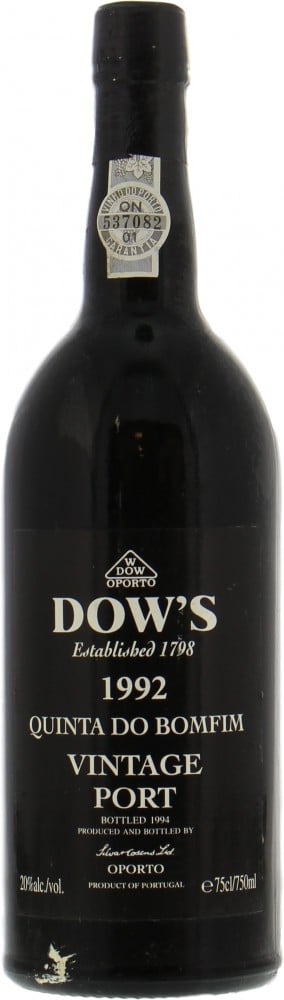 Dow's - Vintage Port 1992 Perfect