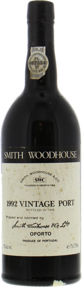 Smith-Woodhouse - Vintage Port 1992 Perfect