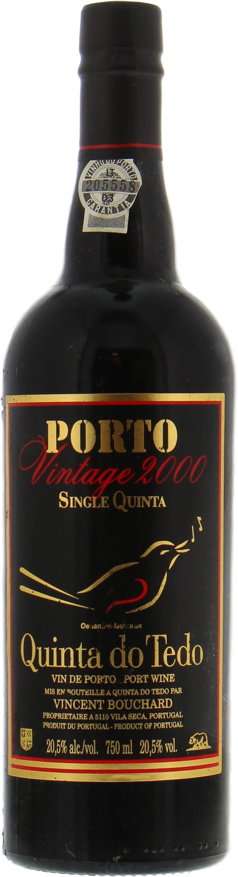 Quinta do Tedo - Vintage Port 2000 Perfect