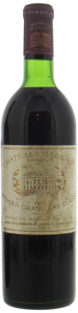 Chateau Margaux - Chateau Margaux 1970 Mid - high shoulder