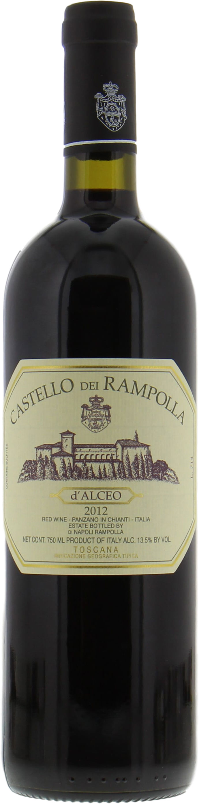 Castello dei Rampolla - Vigna d'Alceo Vino da Tavola 2012 Perfect