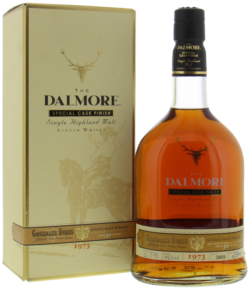 Dalmore - 30 Years Gonzalez Byass Sherry Casks 42% 1973 In Original Container