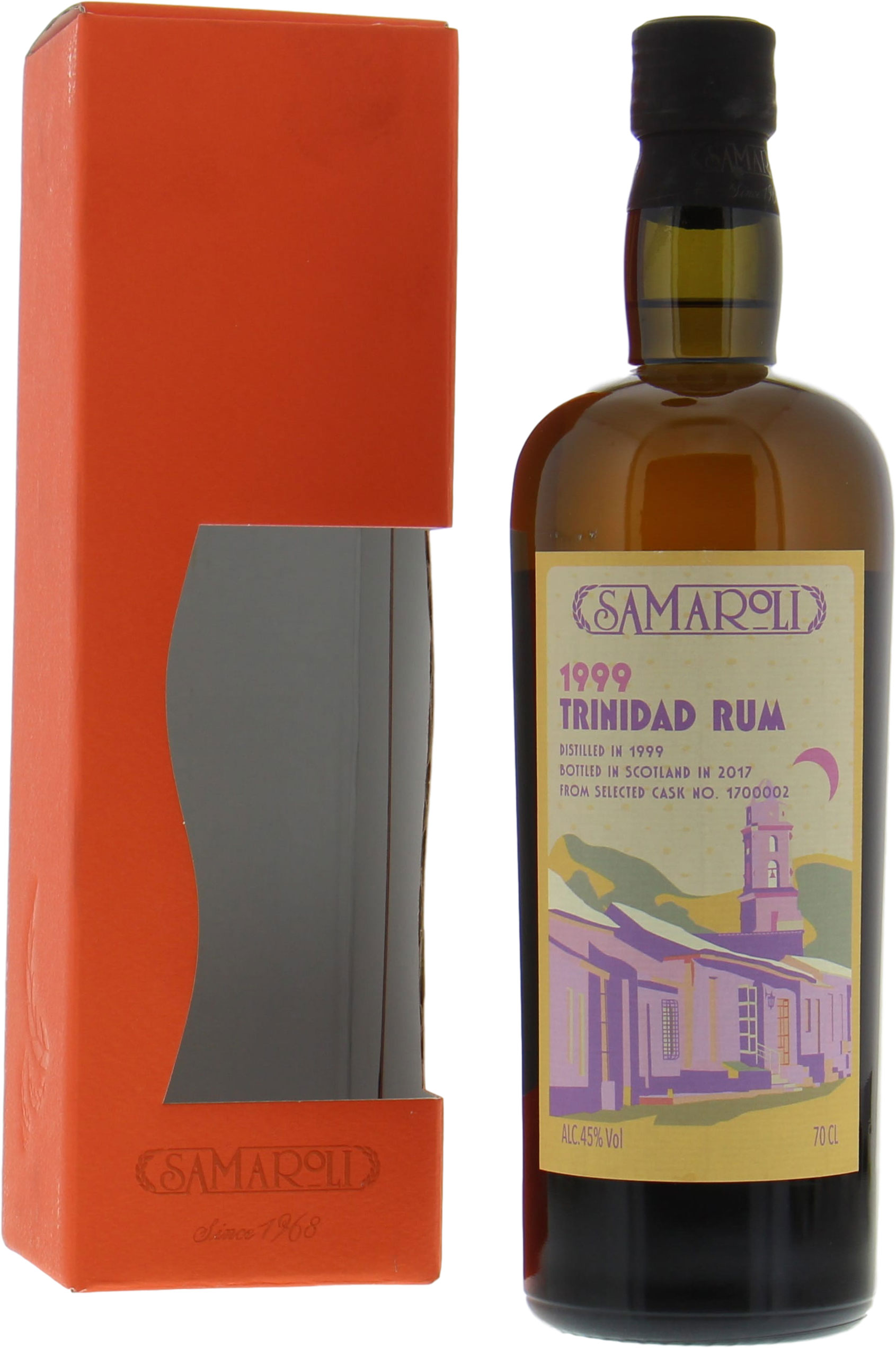 Samaroli - 1999 Trinidad Rum Cask 1700002 45% 1999 In Original Carton