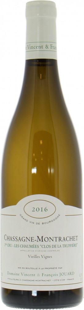 Domaine Vincent & Francois Jouard - Chassagne-Montrachet 1er Cru Les Chaumées Clos de la Truffière Vieilles Vignes 2016 Perfect