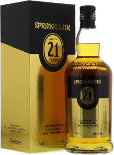 Springbank - 21 Years Old 2018 Edition 46% NV