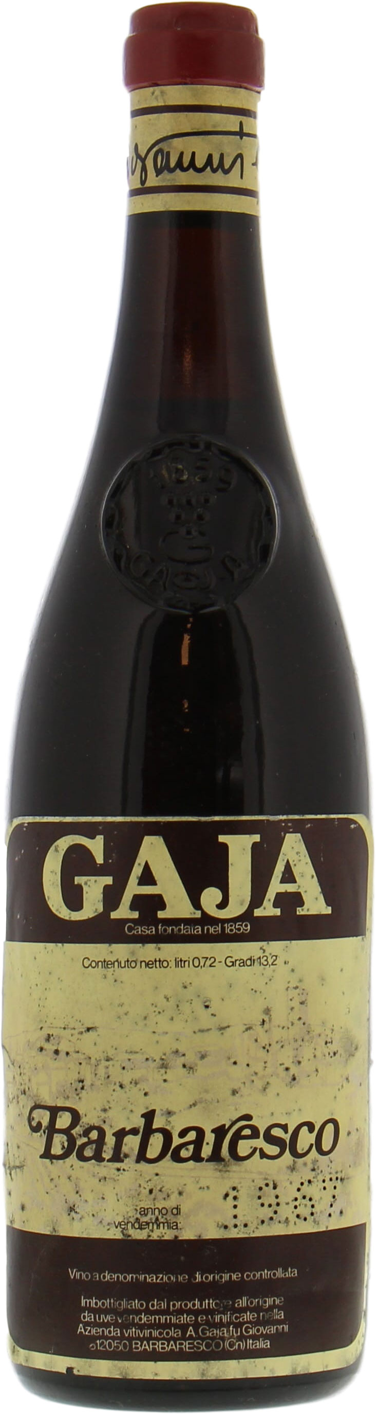 Gaja - Barbaresco 1967 Perfect