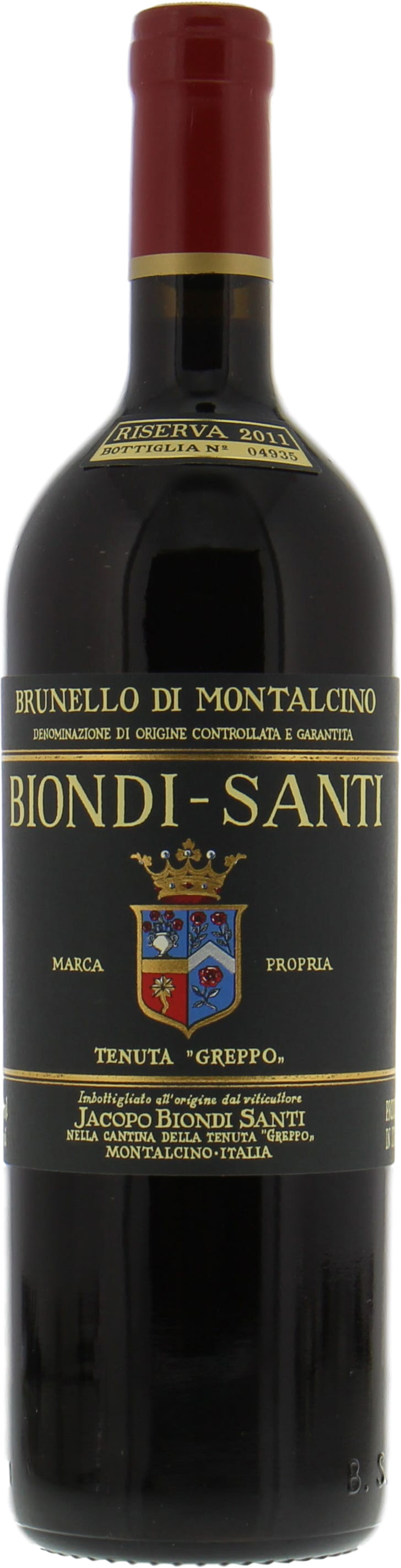 Biondi Santi - Brunello Riserva Greppo 2011 Perfect
