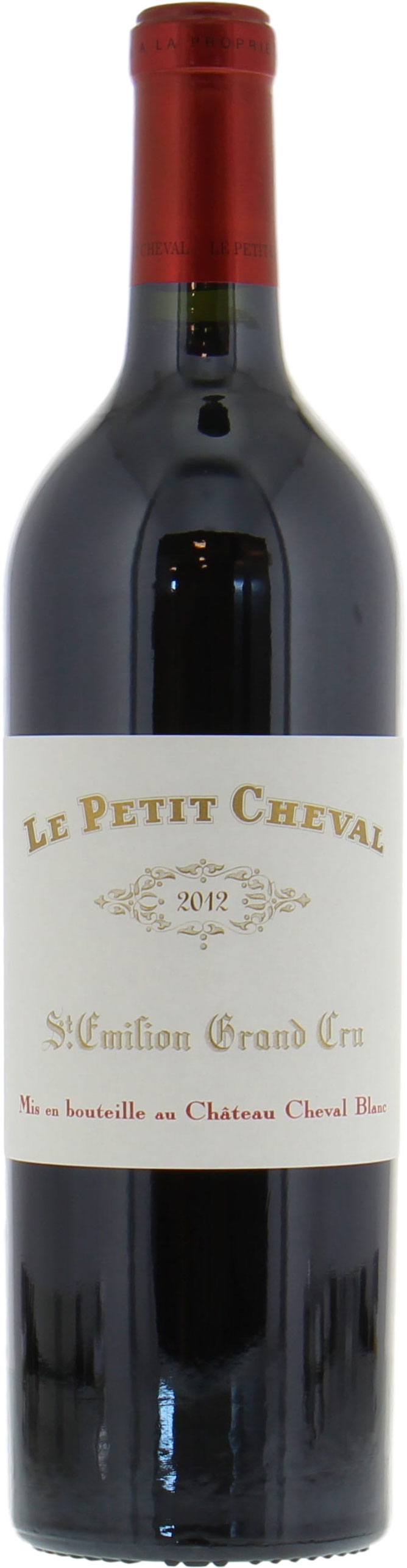 Chateau Cheval Blanc - Le Petit Cheval 2012 From Original Wooden Case