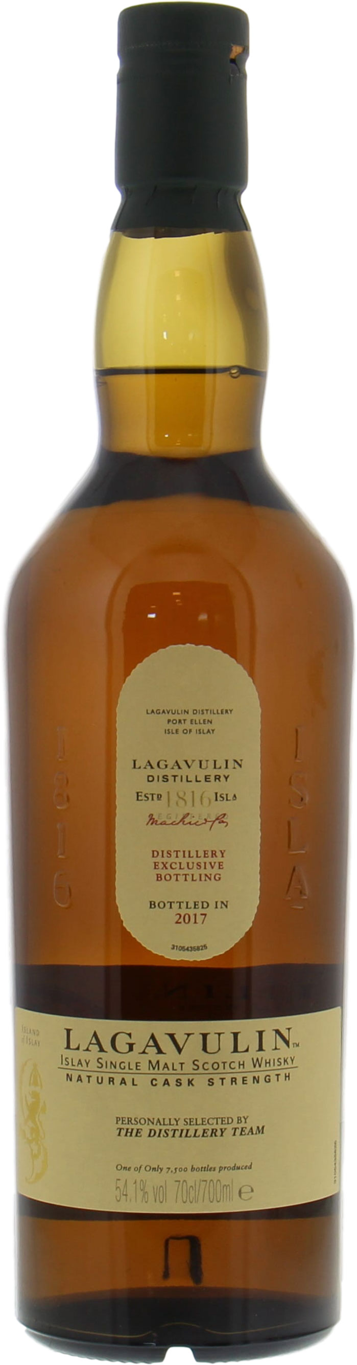 Lagavulin - Distillery Exclusive Bottling 2017 54.1% NV Perfect