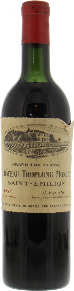 Chateau Troplong Mondot - Chateau Troplong Mondot 1955 Top shoulder