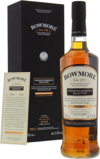 Bowmore - 17 Years Old 1999 Craftsmen's Collection 51.3% NV