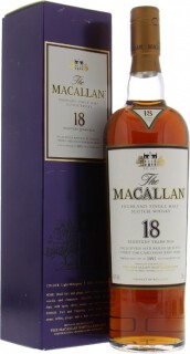 Macallan - 18 Years Old Distilled 1991 43% 1991