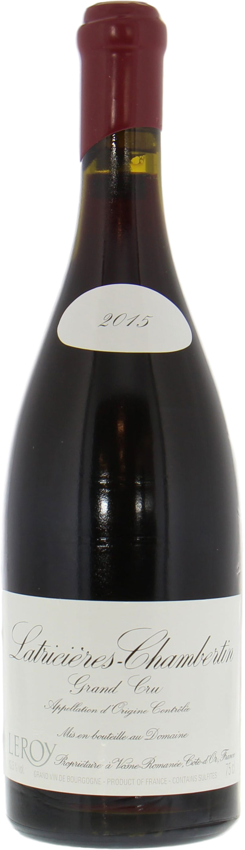 Domaine Leroy - Latricieres Chambertin 2015 From Original Wooden Case