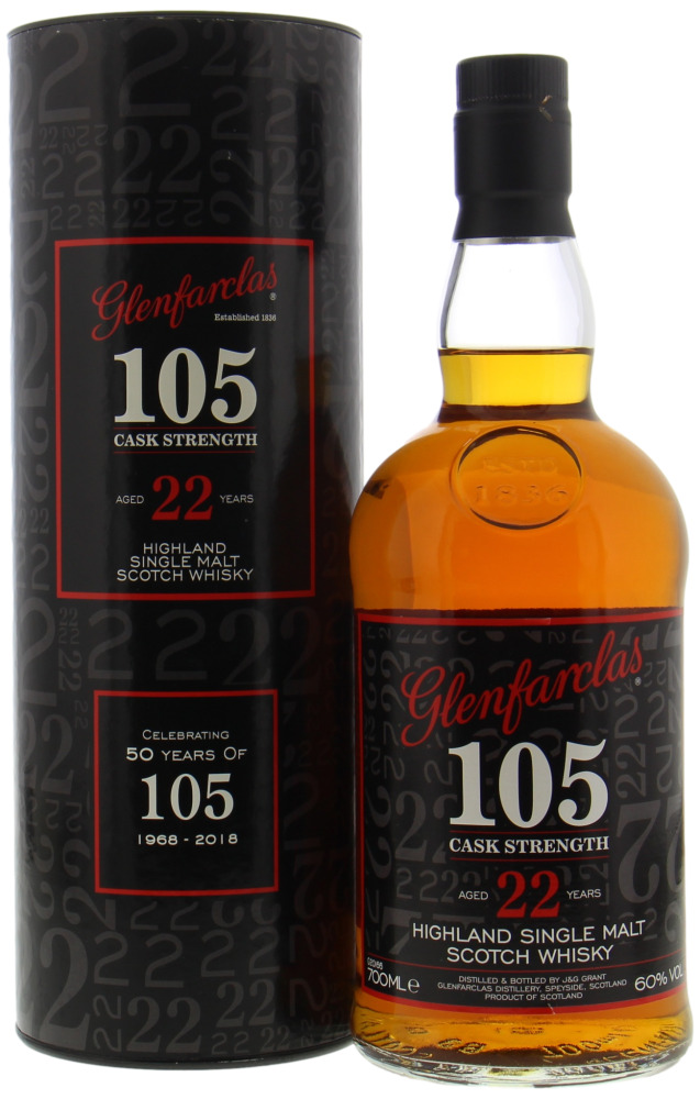 Glenfarclas - 105 Celebrating 50 Years of 105 22 Years Old 60% NV In Original Container