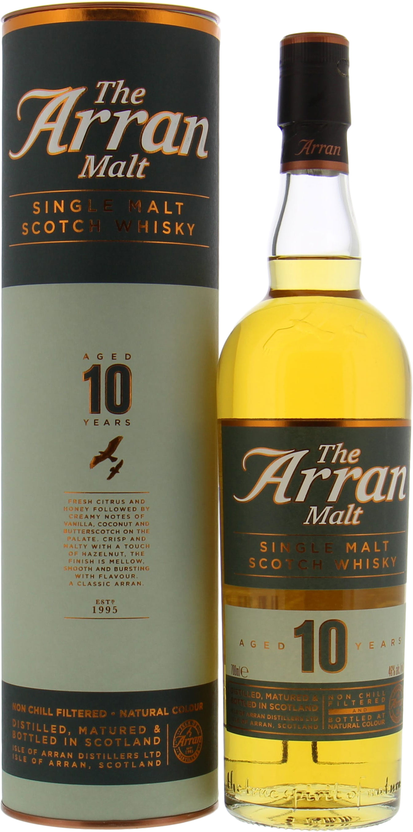 Arran - 10 Years Old 2017 46% NV In Original Container