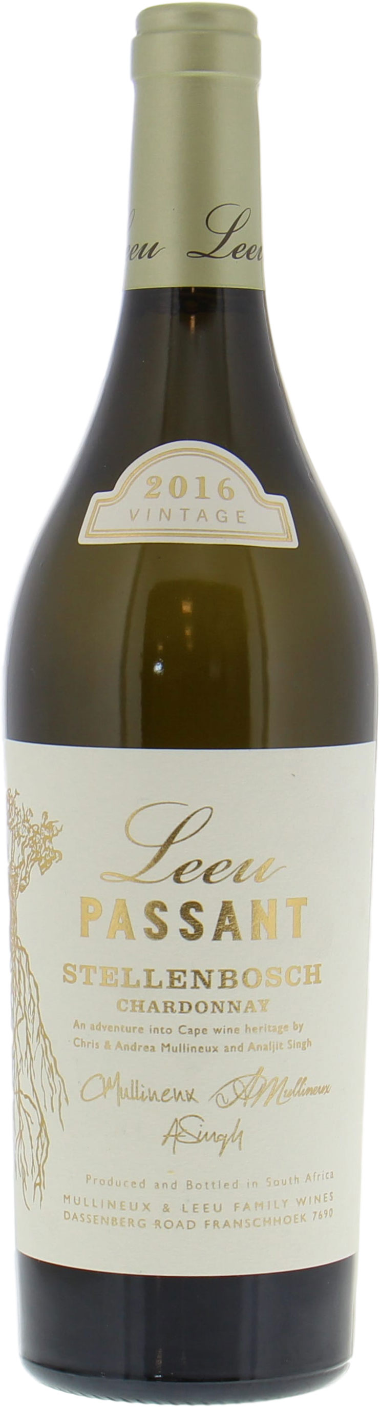 Mullineux  - Leeu Passant Chardonnay 2016 Perfect